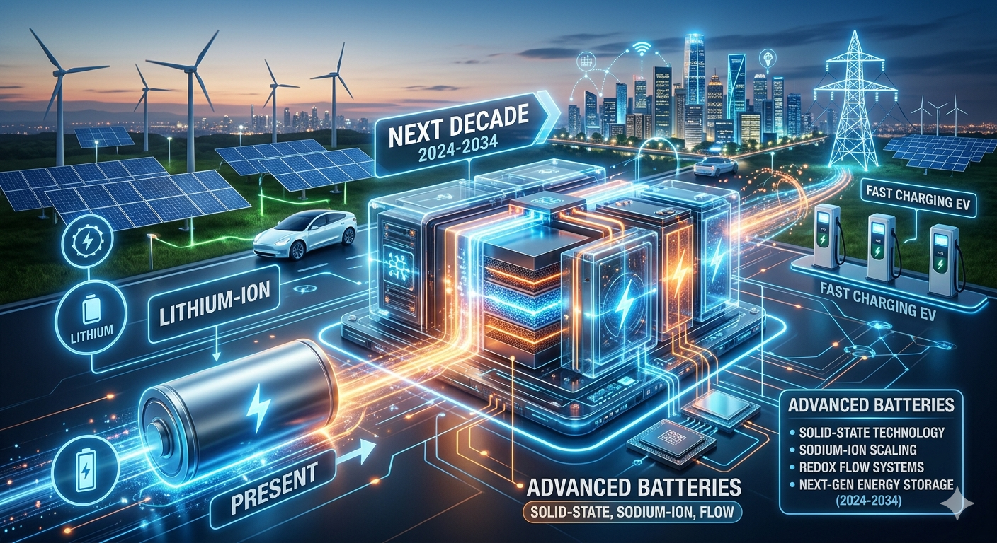 After Lithium: Why Advanced Batteries Will Define the Next Decade of Energy Storage